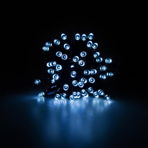 Светильник светодиодный садовый SLR-G01-50W гирлянда 50 бел. LED на солнечн. батарее ФАZА 5027282 5027282