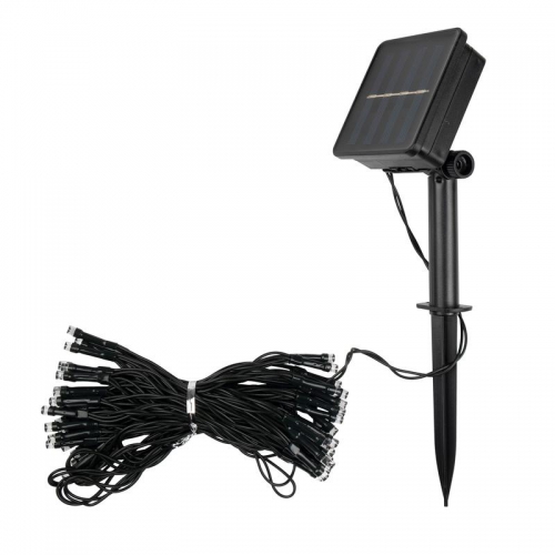 Светильник светодиодный садовый SLR-G01- 50Y гирлянда 50 желт. LED на солнечн. батарее ФАZА 5027299 5027299
