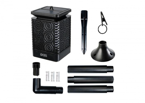 Светильник светодиодный SLR-S09 садовый IP44 арабеска эффект факела солнечная батарея ФАZА 5036574 5036574