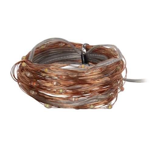 Светильник светодиодный садовый SLR-G03-200M нить 200LED мультицвет с колышком на солнечн. батарее ФАZА 5036406 5036406