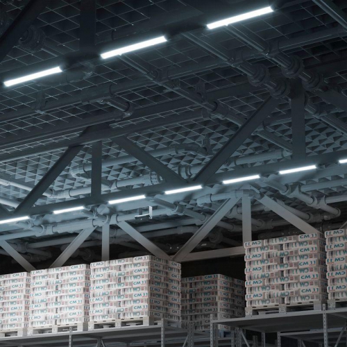 Светильник светодиодный WLF-1 20Вт 6500К IP20 1720лм 592х75х25мм ДПО линейный матов. рассеив. алюм. GAUSS 144124318 144124318