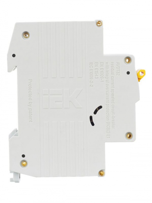 Выключатель автоматический дифференциального тока 2п (1P+N) B 16А 10мА тип A 6кА АВДТ-32 IEK MAD22-5-016-B-10 MAD22-5-016-B-10