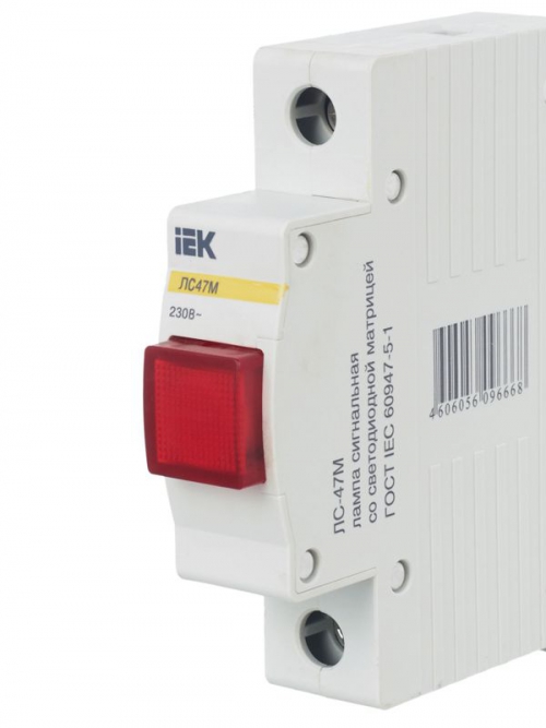Лампа сигнальная ЛС-47М красн. IEK MLS20-230-K04 MLS20-230-K04