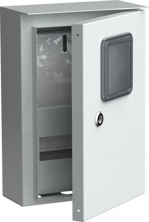 Корпус металлический ЩУРн-1/9 (370х250х135мм) У1 IP54 коттеджный TITAN IEK MKM24-N-009-54-ZO MKM24-N-009-54-ZO