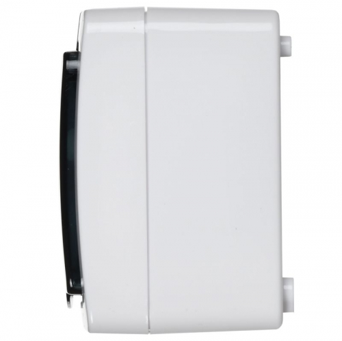 Блок ОП выключатель 1-кл. и розетка с заземл. контактом и крышкой для открытой установки бел. клавиша/дымчатая крышка БГб-22-31-ГПБд IP54 ГЕРМЕС PLUS IEK EBGMP20-K03-31-54-EC EBGMP20-K03-31-54-EC