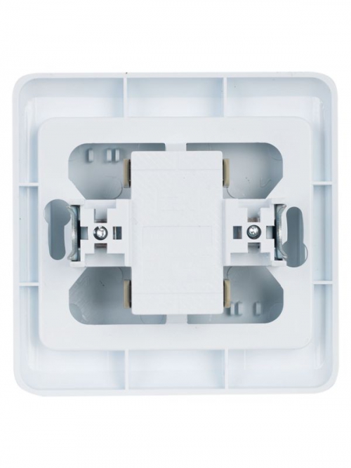 Выключатель 2-кл. СП Вега 10А IP20 ВС10-2-0-ВБ бел. IEK EVV20-K01-10-DM EVV20-K01-10-DM