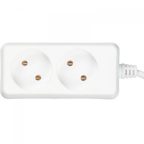 Удлинитель 2х1.5м без заземл. 10А IP20 У2 2P 250В 2х0.75 IEK WYP10-06-02-01-N WYP10-06-02-01-N