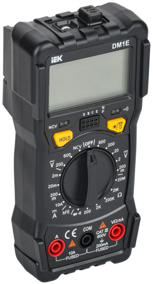 Мультиметр цифровой DM1E ARMA2L 5 IEK A2L5-DM15-01 A2L5-DM15-01