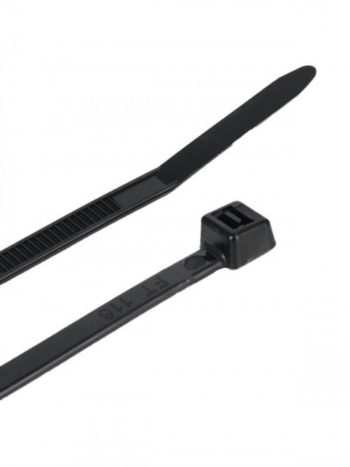 Хомут кабельный 4.8х200 нейл. черн. (уп.100шт) ИЭК UHH32-D048-200-100 UHH32-D048-200-100