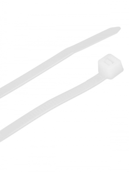 Хомут кабельный 4.8х300 нейл. бел. (уп.100шт) ИЭК UHH31-D048-300-100 UHH31-D048-300-100