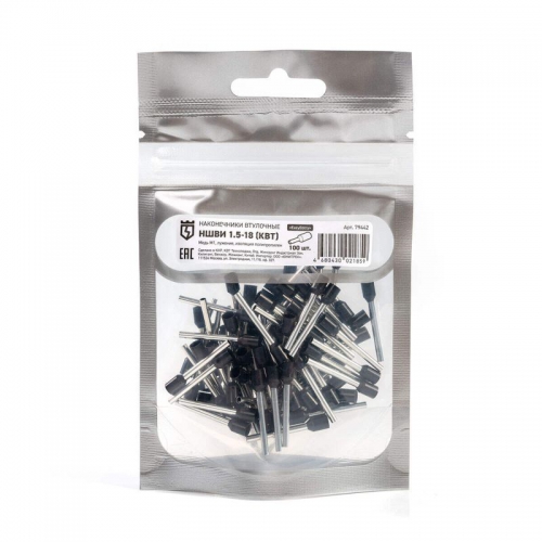 Наконечник штыревой НШВИ 1.5-18 КВТ 79442 79442