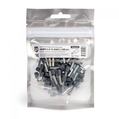 Наконечник штыревой НШВИ 4.0-12 КВТ 79447 79447