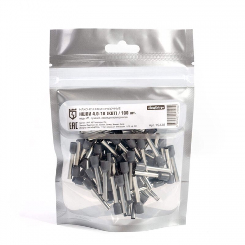 Наконечник штыревой НШВИ 4.0-18 КВТ 79448 79448