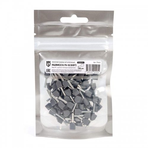 Наконечник штыревой НШВИ(2) 0.75-10 КВТ 79463 79463