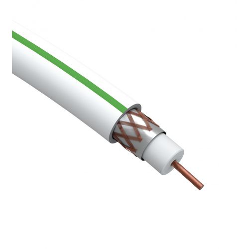 Кабель коаксиальный SAT 703 B.Cu/оплетка Cu 75проц. PVC 75Ом бел. (м) Эра Б0044612 Б0044612