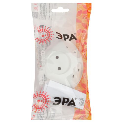 Разветвитель 3-м без заземл. 10А IP20 SPx-3-W бел. Эра Б0053481 Б0053481
