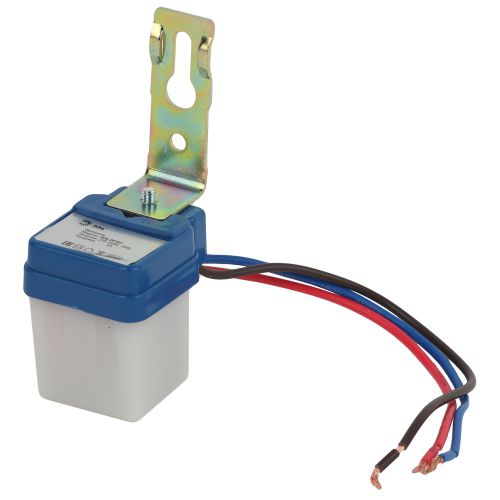 Датчик освещенности DF 301 фотореле сер. макс. нагрузка 1300В.А IP44 Эра Б0043804 Б0043804