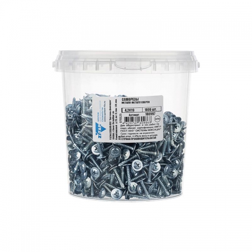 Саморез ШСММ св. 4.2х19 (уп.1000шт) Tech-KREP 100997 100997