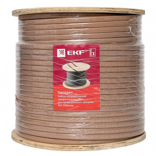 Кабель нагревательный саморег. ESR-25P 25Вт/м полиолефин EKF ESR-25P-200 ESR-25P-200