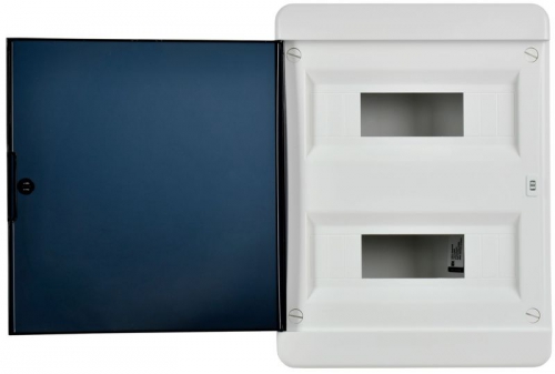 Корпус пластиковый ЩРВ-П-24 IP41 черн. прозр. дверь TEKFOR IEK TF5-KP12-V-24-41-K01-K03 TF5-KP12-V-24-41-K01-K03