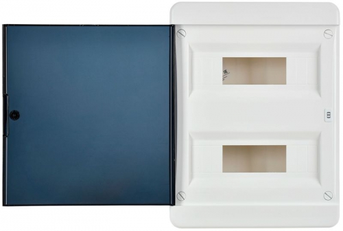Корпус пластиковый ЩРН-П-24 IP41 черн. прозр. дверь TEKFOR IEK TF5-KP12-N-24-41-K01-K03 TF5-KP12-N-24-41-K01-K03