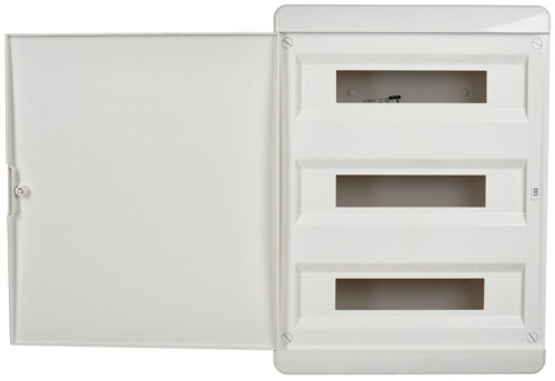 Корпус пластиковый ЩРВ-П-54 IP41 бел. дверь TEKFOR IEK TF5-KP13-V-54-41-K01-K01 TF5-KP13-V-54-41-K01-K01