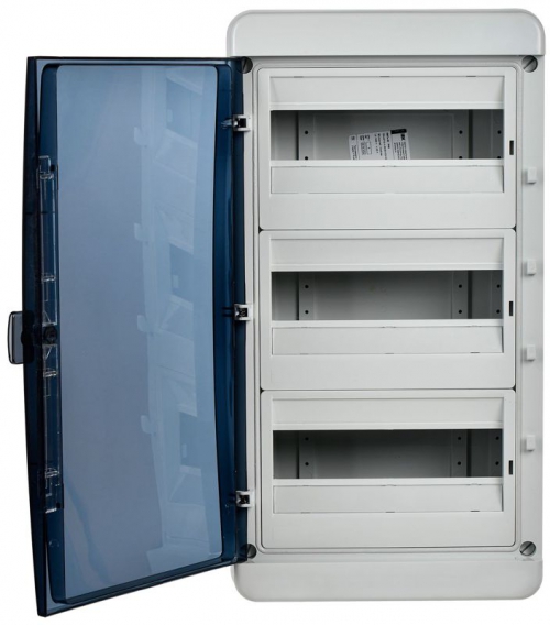 Корпус пластиковый КМПн-36 IP65 черн. прозр. дверь TEKFOR IEK TF5-KP72-N-36-65-K03-K02 TF5-KP72-N-36-65-K03-K02