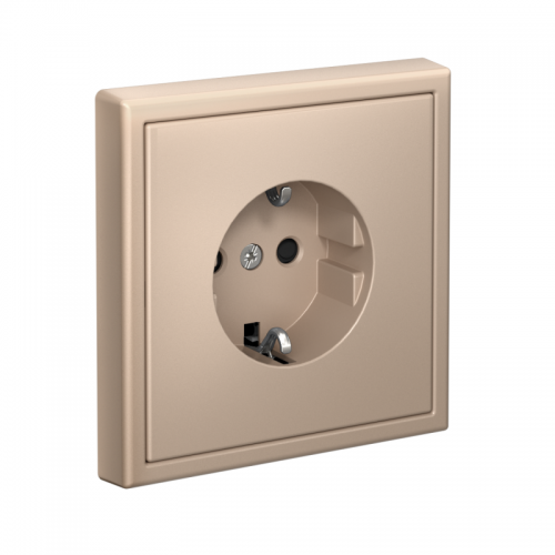 Розетка ArtGallery 16А с заземл. защ. шторки механизм песочн. SE GAL001245 GAL001245