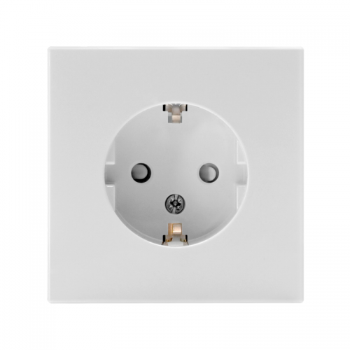 Розетка ArtGallery 16А с заземл. защ. шторки механизм бел. SE GAL000145 GAL000145
