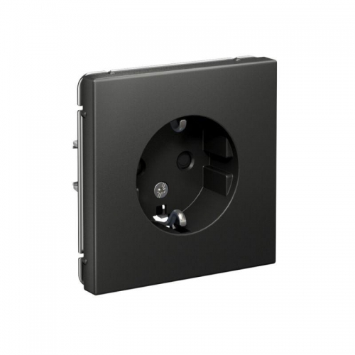 Розетка ArtGallery 16А с заземл. защ. шторки механизм базальт SE GAL001445 GAL001445