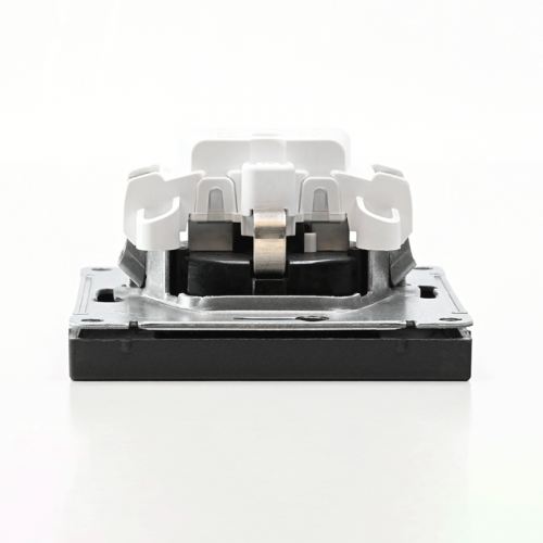 Розетка ArtGallery 16А с заземл. защ. шторки механизм базальт SE GAL001445 GAL001445