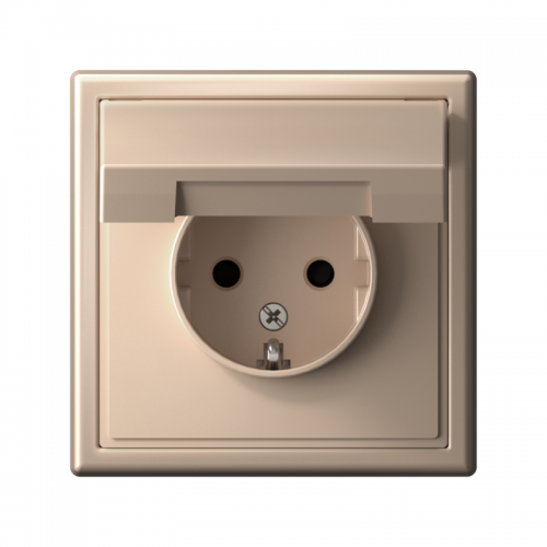 Розетка ArtGallery 16А IP20 с заземл. защ. шторки с крышкой механизм песочн. SE GAL001246 GAL001246