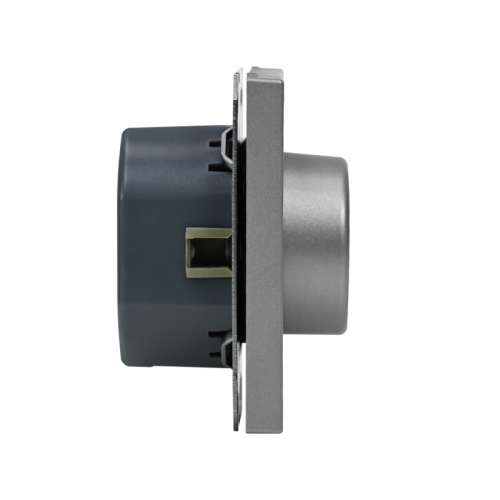 Светорегулятор поворотно-нажимной (диммер) ArtGallery LED RC 400Вт механизм алюм. SE GAL000323 GAL000323