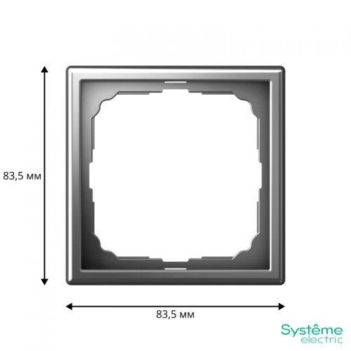 Рамка 1-м ArtGallery сталь SE GAL000901 GAL000901