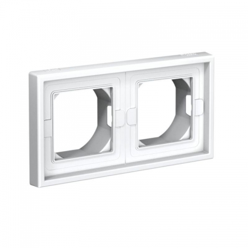 Рамка 2-м ArtGallery IP44 бел. SE GAL440102 GAL440102