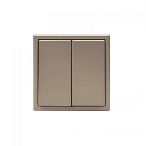 Выключатель 2-кл. ArtGallery (сх. 5) 10AX механизм шампань SE GAL000551 GAL000551