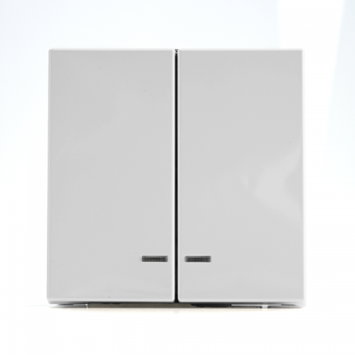 Выключатель 2-кл. ArtGallery (сх. 5а) 10AX с подсветкой механизм бел. SE GAL000153 GAL000153