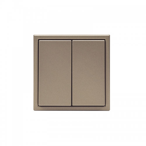 Переключатель 2-кл. ArtGallery (сх. 6/2) 10AX механизм шампань SE GAL000565 GAL000565