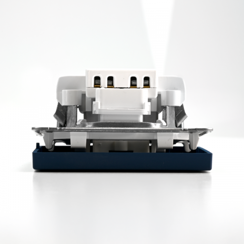 Выключатель 1-кл. ArtGallery (сх. 1а) 10AX с подсветкой механизм аквамарин SE GAL001113 GAL001113