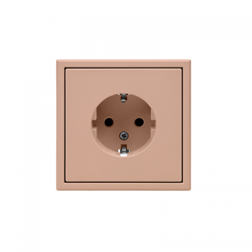 Розетка ArtGallery 16А с заземл. механизм песочн. SE GAL001243 GAL001243