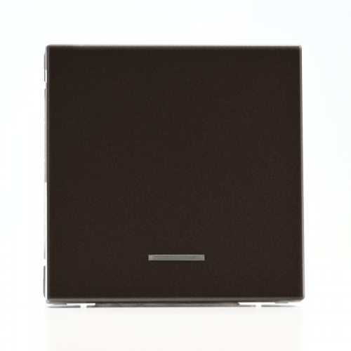 Выключатель 1-кл. ArtGallery (сх. 1а) 10AX с подсветкой механизм мокко SE GAL000613 GAL000613