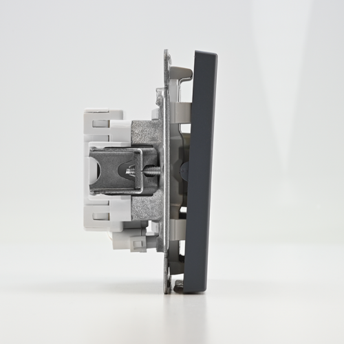 Выключатель 2-кл. ArtGallery (сх. 5а) 10AX с подсветкой механизм грифель SE GAL000753 GAL000753