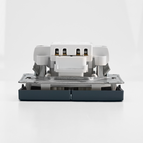 Выключатель 2-кл. ArtGallery (сх. 5а) 10AX с подсветкой механизм грифель SE GAL000753 GAL000753