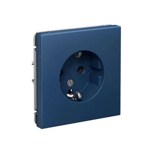 Розетка ArtGallery 16А с заземл. механизм аквамарин SE GAL001143 GAL001143