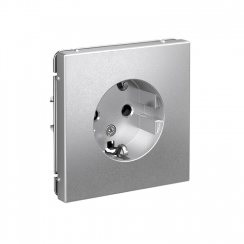 Розетка ArtGallery 16А с заземл. механизм алюм. SE GAL000343 GAL000343