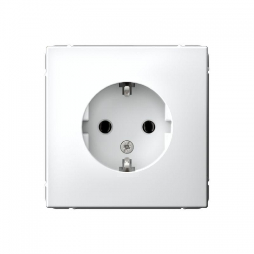 Розетка ArtGallery 16А с заземл. механизм бел. SE GAL000143 GAL000143