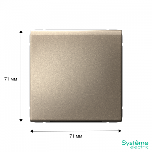 Вывод кабеля ArtGallery механизм шампань SE GAL000599 GAL000599