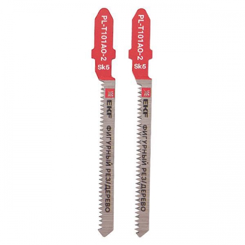 Пилка для электролобзика T101AO (фигурный рез по дереву)(SK5) (уп.2шт) Expert EKF pl-t101ao-2 pl-t101ao-2