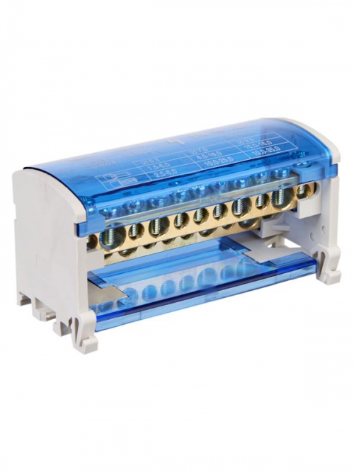 Шина на DIN-рейку (кросс-модуль) ШНК 2х11 L+PEN IEK YND10-2-11-050 YND10-2-11-050