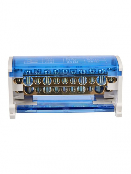 Шина на DIN-рейку (кросс-модуль) ШНК 2х11 L+PEN IEK YND10-2-11-050 YND10-2-11-050